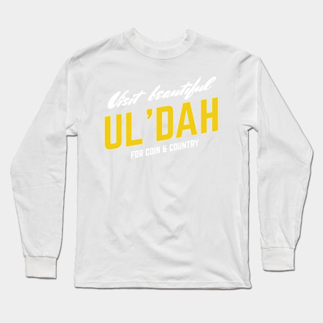 Visit Beautiful Ul'dah Long Sleeve T-Shirt by snitts